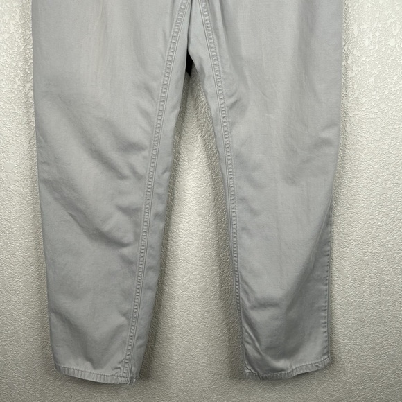 St. John's Bay Khaki Relaxed Fit High Rise Straight Leg Pants Size 10 - Picture 3 of 7